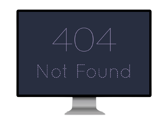 esempio di errore 404 su un sito, evitabile seguendo i consigli del seo check